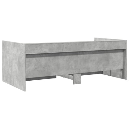 Daybed | Concrete Grey | Engineered Wood | Single | Daybed | Rectangular