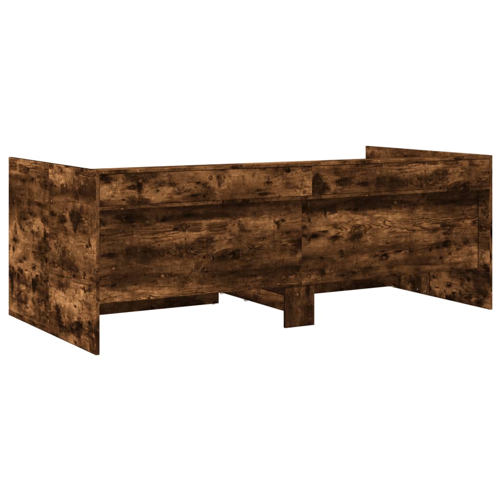 Daybed | Smoked Oak | Engineered Wood | Single