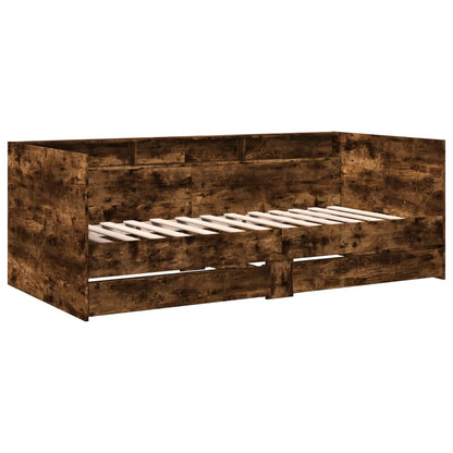 Daybed | Smoked Oak | Engineered Wood | 90x200 cm