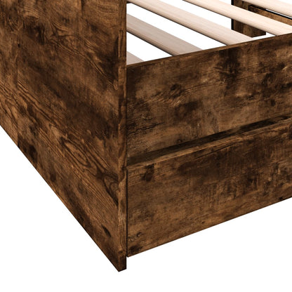 Daybed | Smoked Oak | Engineered Wood | 90x200 cm