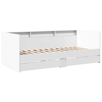 Daybed | White | Engineered wood | Single | Daybed | Rectangular