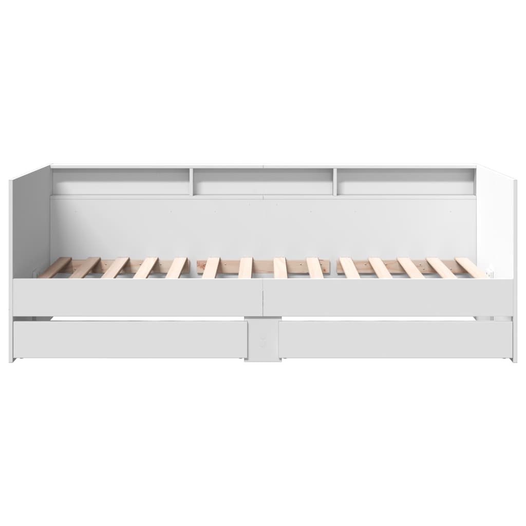 Daybed | White | Engineered wood | Single | Daybed | Rectangular