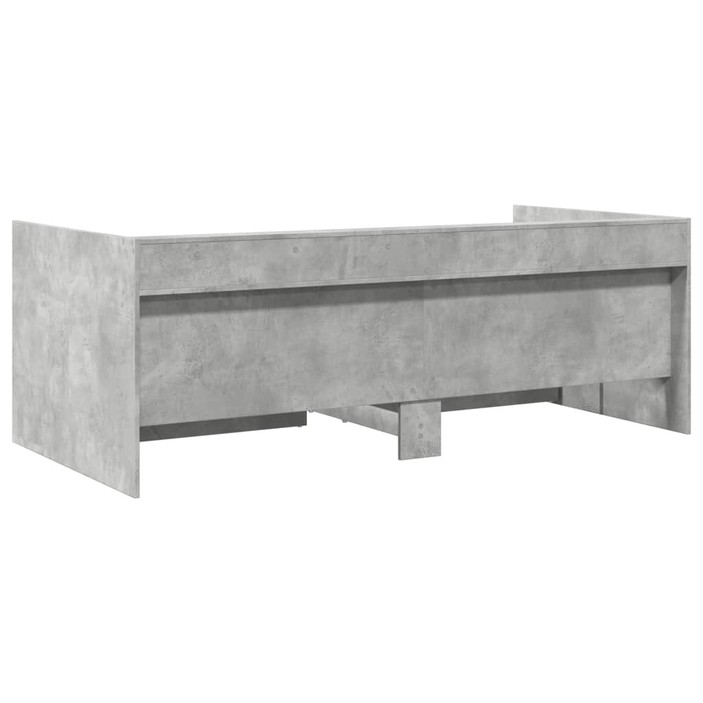 Daybed | Concrete Grey | Engineered Wood | Single