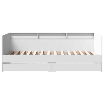 Daybed | White | Engineered wood | Small Single | Daybed | Rectangular