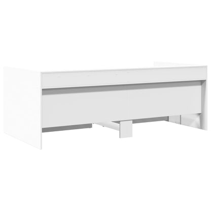 Daybed | White | Engineered wood | Small Single | Daybed | Rectangular