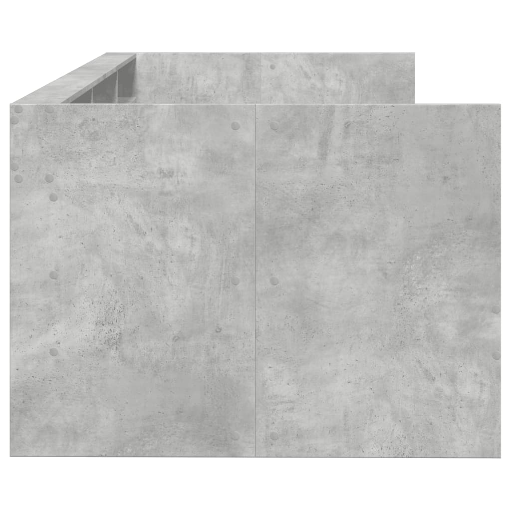 Daybed | Concrete Grey | Engineered Wood | Small Single