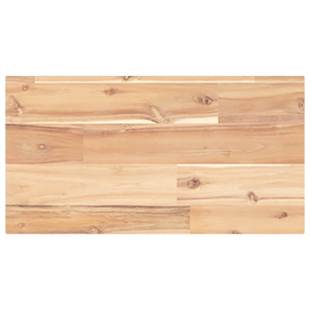 Floating Shelves 4 pcs 60x20x2 cm Untreated Solid Wood Acacia