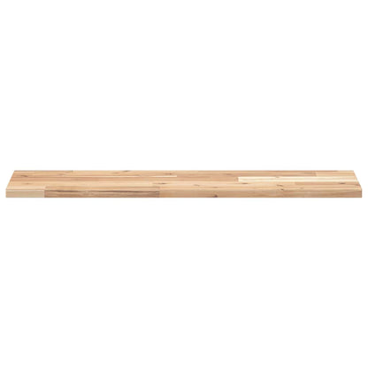 Floating Shelves 3 pcs 80x20x2 cm Untreated Solid Wood Acacia