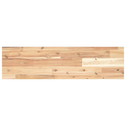 Floating Shelves 3 pcs 80x20x2 cm Untreated Solid Wood Acacia
