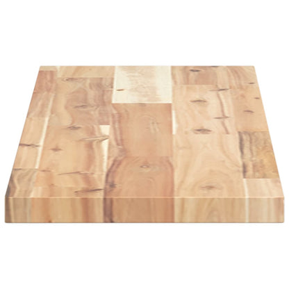 Floating Shelves 4 pcs 100x20x2 cm Untreated Solid Wood Acacia