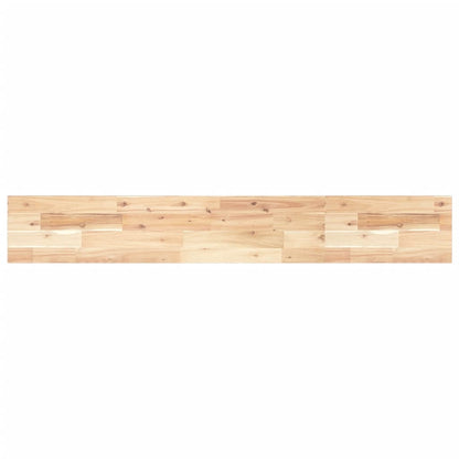 Floating Shelves 4 pcs 160x20x2 cm Untreated Solid Wood Acacia