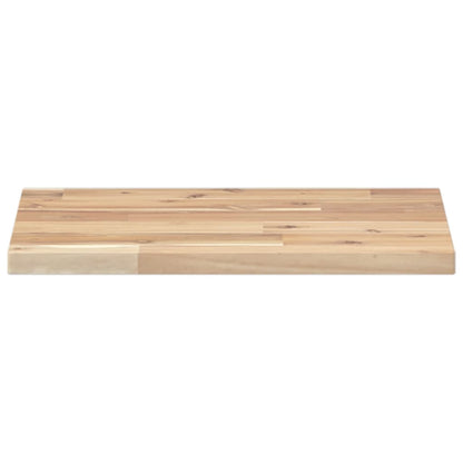 Floating Shelves 2 pcs 60x30x2 cm Untreated Solid Wood Acacia