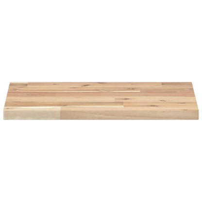 Floating Shelves 3 pcs 60x30x2 cm Untreated Solid Wood Acacia