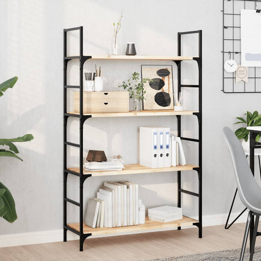 Floating Shelf 100x30x2 cm Untreated Solid Wood Acacia
