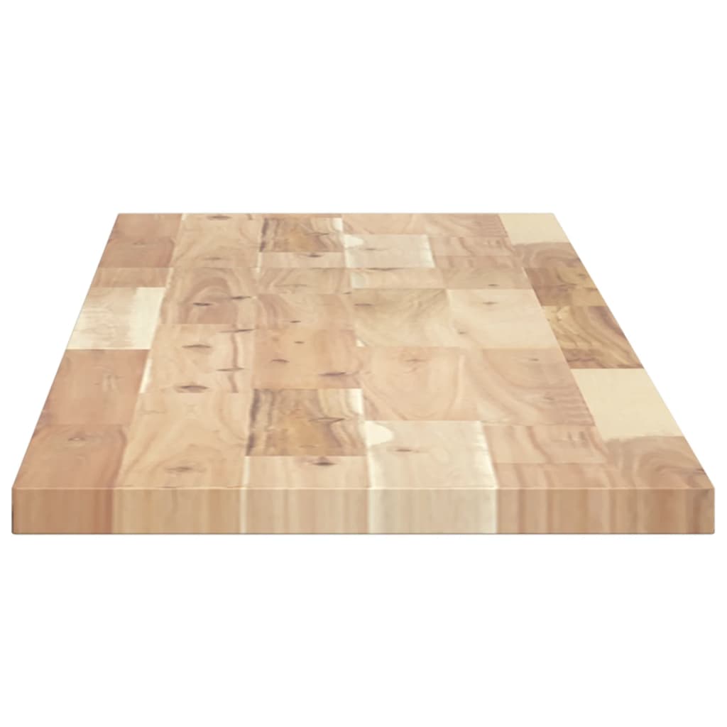 Floating Shelves 4 pcs 120x30x2 cm Untreated Solid Wood Acacia