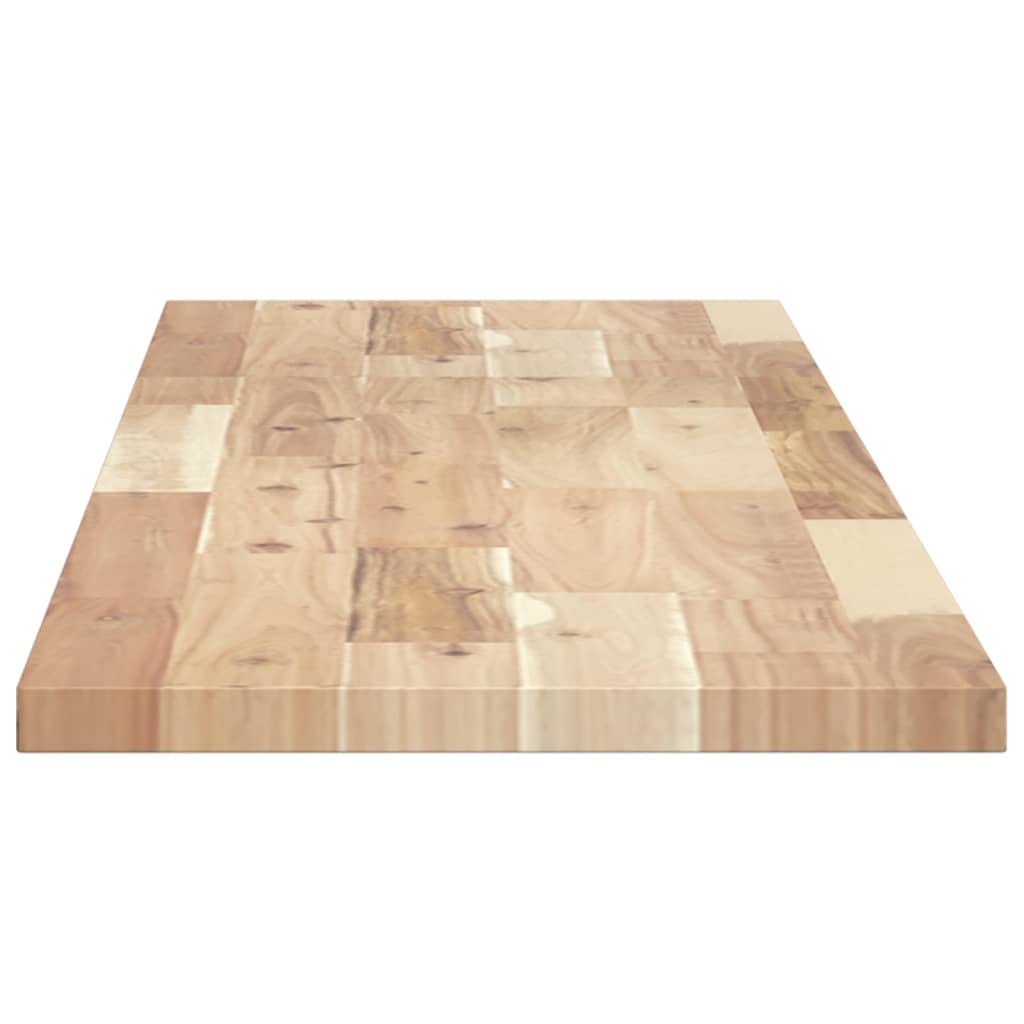 Floating Shelf 160x30x2 cm Untreated Solid Wood Acacia