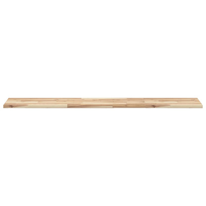 Floating Shelves 3 pcs 160x30x2 cm Untreated Solid Wood Acacia