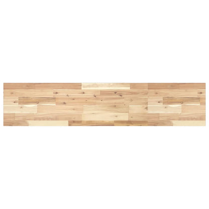 Floating Shelves 3 pcs 160x30x2 cm Untreated Solid Wood Acacia