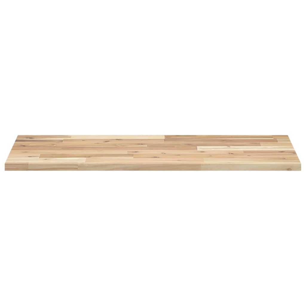 Floating Shelves 3 pcs 100x40x2 cm Untreated Solid Wood Acacia