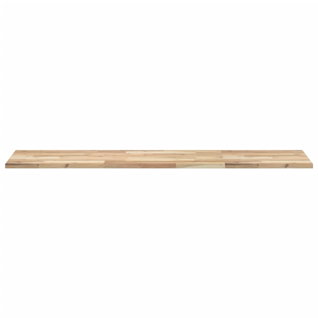 Floating Shelves 4 pcs 140x40x2 cm Untreated Solid Wood Acacia