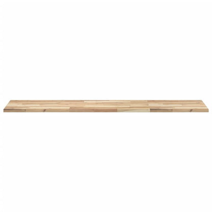 Floating Shelves 4 pcs 140x40x2 cm Untreated Solid Wood Acacia