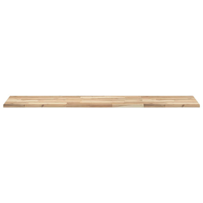 Floating Shelves 2 pcs 160x40x2 cm Untreated Solid Wood Acacia