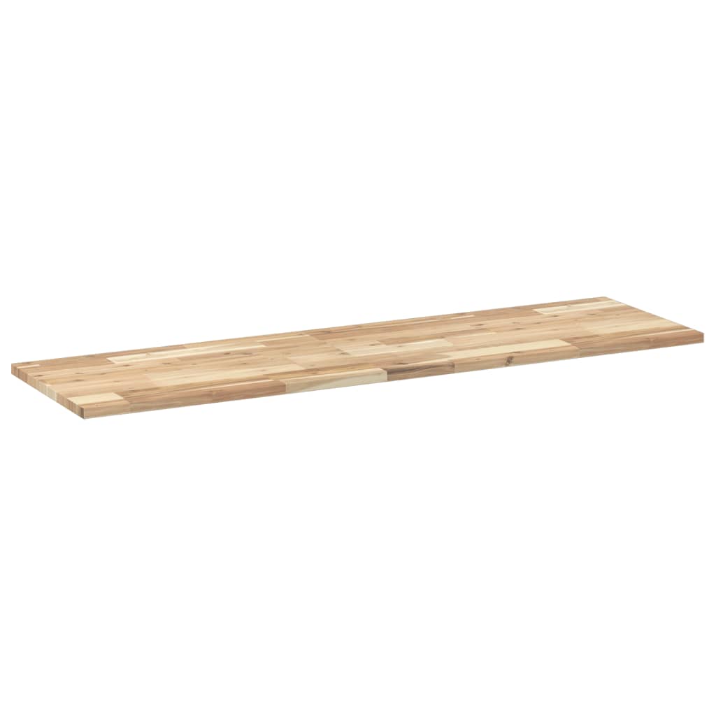Floating Shelves 3 pcs 160x40x2 cm Untreated Solid Wood Acacia