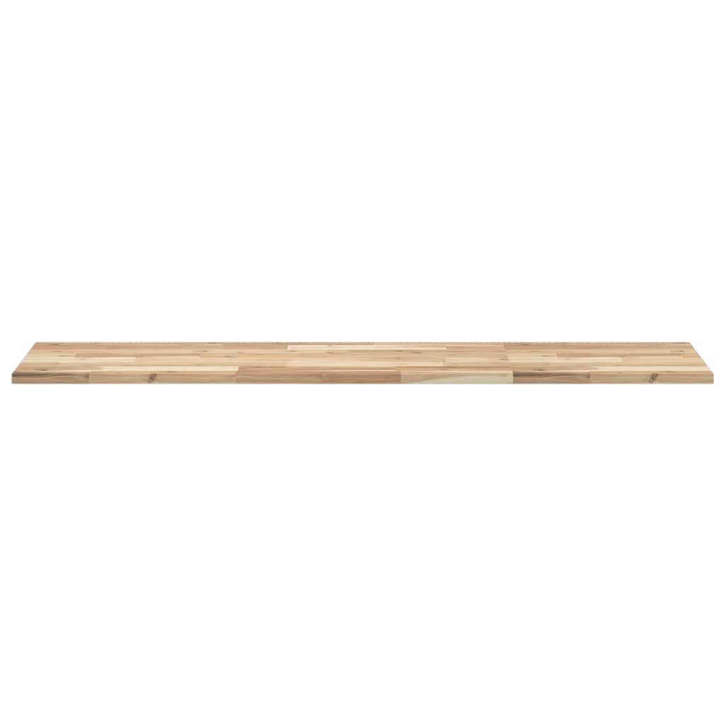 Floating Shelves 4 pcs 160x40x2 cm Untreated Solid Wood Acacia