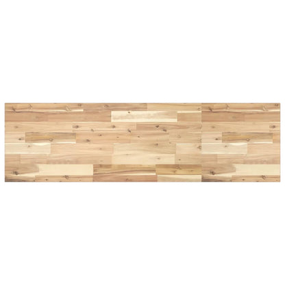 Floating Shelves 4 pcs 160x40x2 cm Untreated Solid Wood Acacia