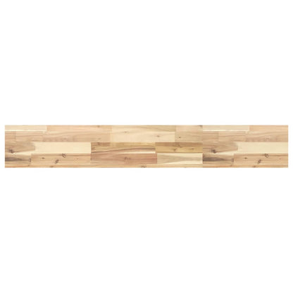 Floating Shelves 4 pcs 160x20x4 cm Untreated Solid Wood Acacia