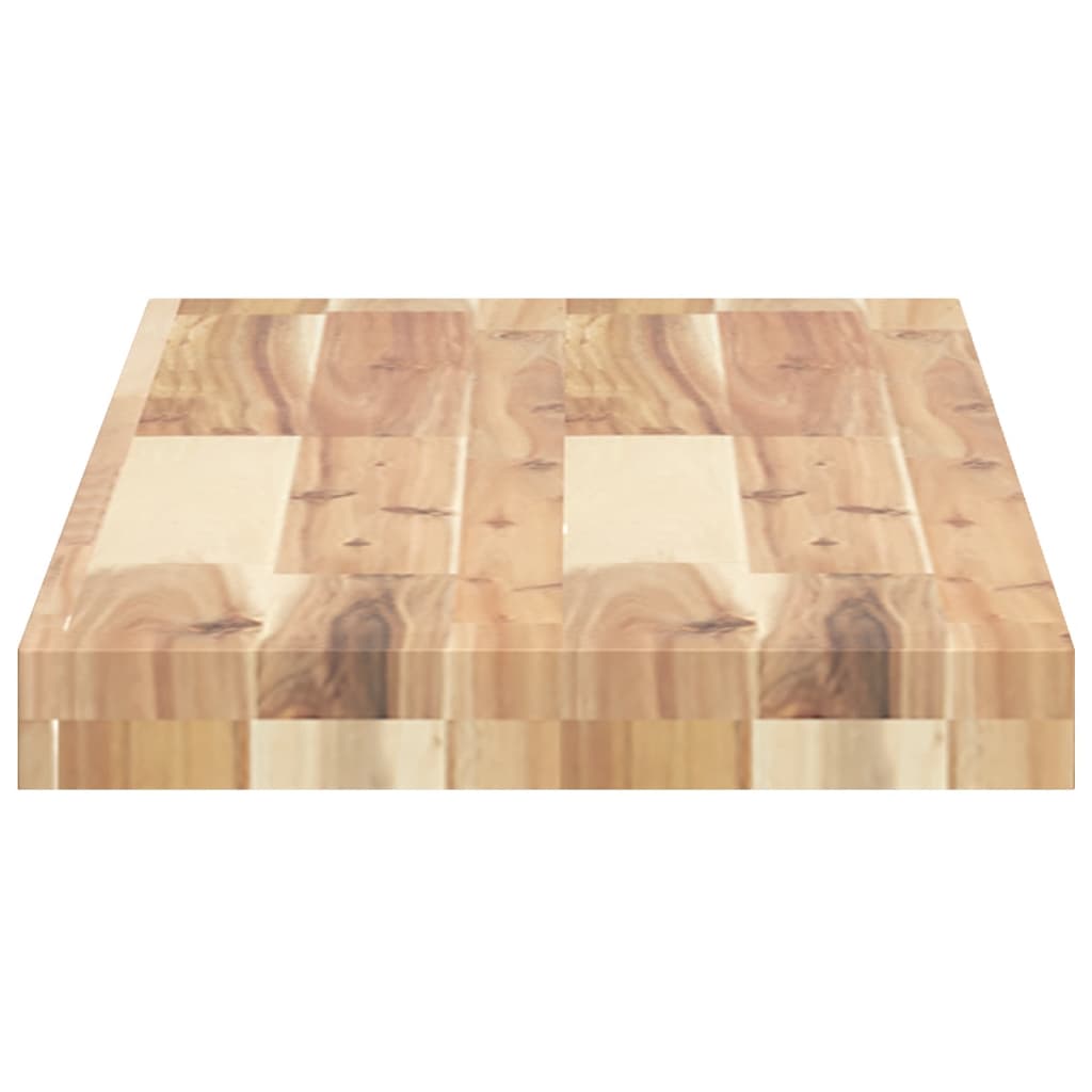 Floating Shelves 4 pcs 80x30x4 cm Untreated Solid Wood Acacia