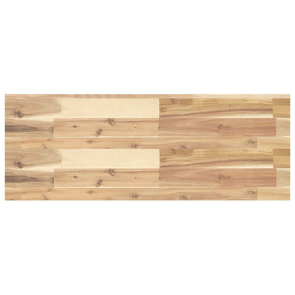 Floating Shelves 4 pcs 80x30x4 cm Untreated Solid Wood Acacia