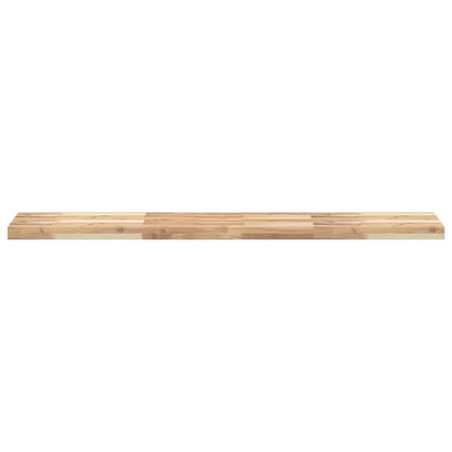 Floating Shelves 3 pcs 160x30x4 cm Untreated Solid Wood Acacia