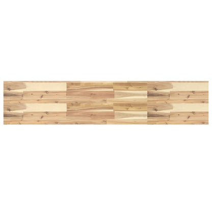 Floating Shelves 3 pcs 160x30x4 cm Untreated Solid Wood Acacia