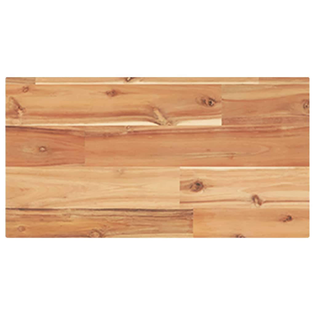 Floating Shelves 2 pcs 60x20x2 cm Oil Finished Solid Wood Acacia