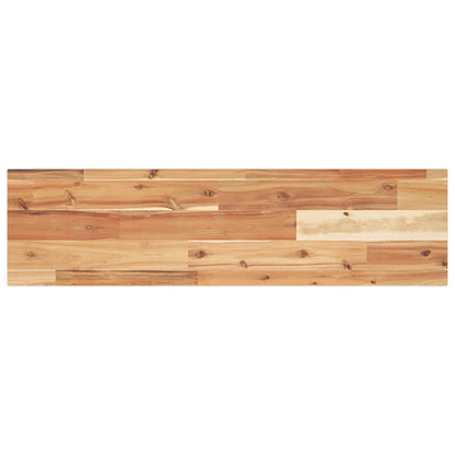 Floating Shelf 100x20x2 cm Oil Finished Solid Wood Acacia