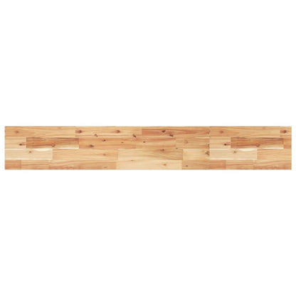 Floating Shelves 3 pcs 120x20x2 cm Oil Finished Solid Wood Acacia