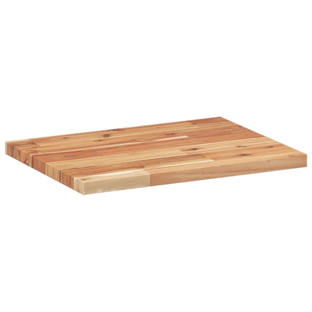 Floating Shelf 40x30x2 cm Oil Finished Solid Wood Acacia