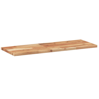 Floating Shelves 2 pcs 100x30x2 cm Oil Finished Solid Wood Acacia