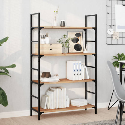 Floating Shelves 2 pcs 100x30x2 cm Oil Finished Solid Wood Acacia