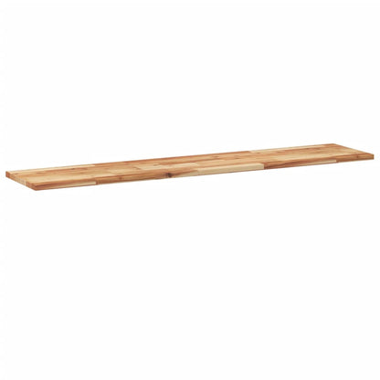 Floating Shelves 2 pcs 120x30x2 cm Oil Finished Solid Wood Acacia