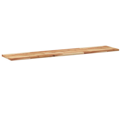 Floating Shelves 2 pcs 120x30x2 cm Oil Finished Solid Wood Acacia