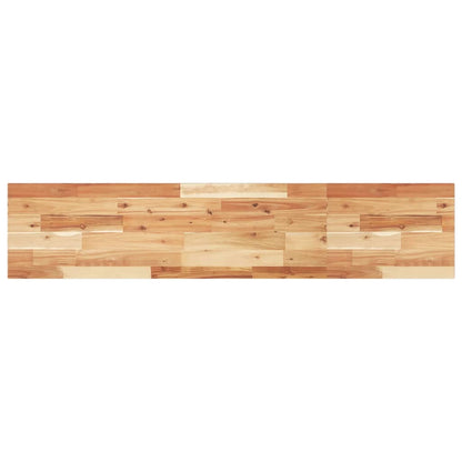 Floating Shelves 2 pcs 120x30x2 cm Oil Finished Solid Wood Acacia