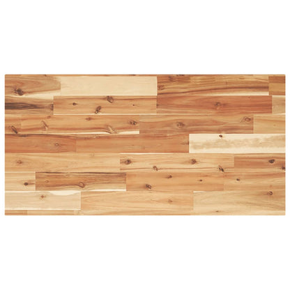 Floating Shelf 100x40x2 cm Oil Finished Solid Wood Acacia