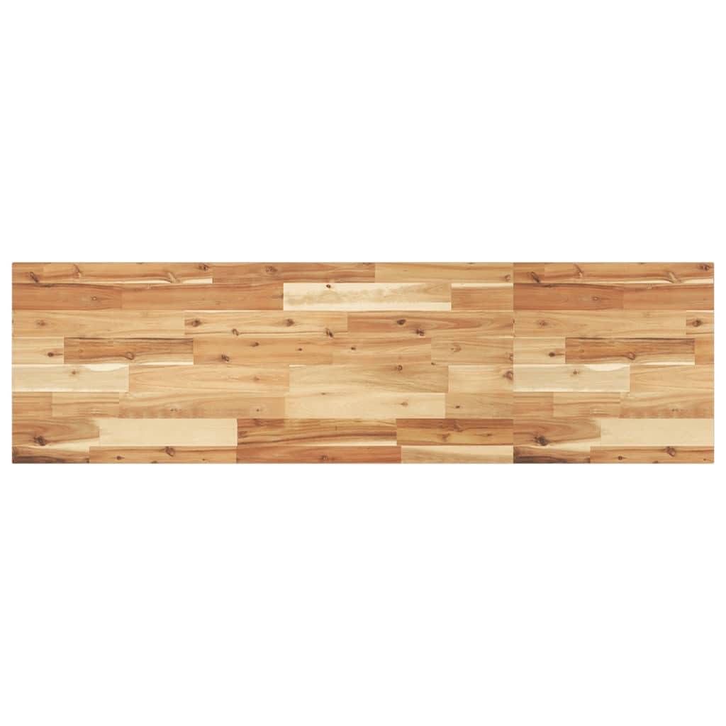 Floating Shelf 120x40x2 cm Oil Finished Solid Wood Acacia