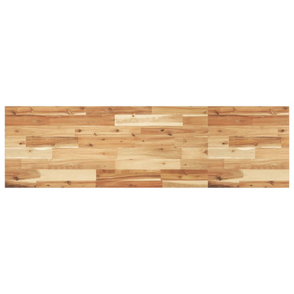 Floating Shelves 2 pcs 120x40x2 cm Oil Finished Solid Wood Acacia