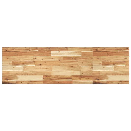 Floating Shelf 160x40x2 cm Oil Finished Solid Wood Acacia