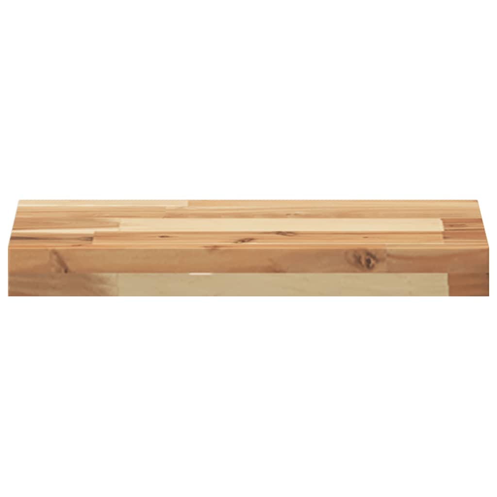 Floating Shelves 4 pcs 40x20x4 cm Oil Finished Solid Wood Acacia