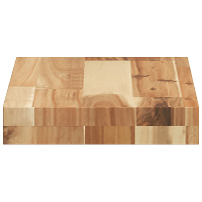 Floating Shelves 4 pcs 40x20x4 cm Oil Finished Solid Wood Acacia