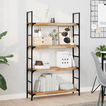 Floating Shelves 2 pcs 80x20x4 cm Oil Finished Solid Wood Acacia